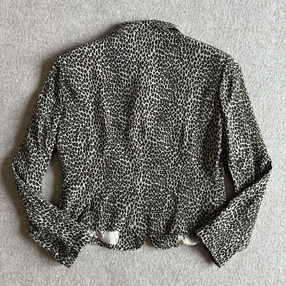 Vintage Cheetah Print Jacket - image 3